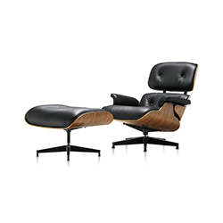 伊姆斯躺椅&脚踏 伊姆斯夫妇 Charles & Ray Eames 伊姆斯夫妇