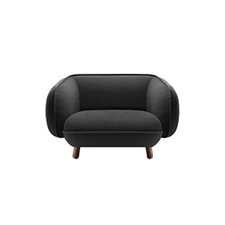 巴塞特单座沙发 伊期克斯&柏林  沙发