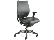 Leather Medium Back Chair CG-K803R4STG